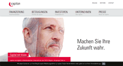 Desktop Screenshot of capiton.de